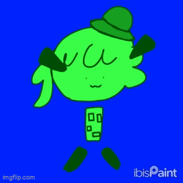 Chibi Graffiti Girl dancing