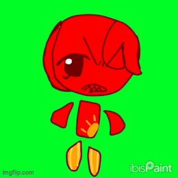 Chibi Burn Girly dancing