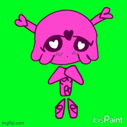 Chibi Love Girl dancing