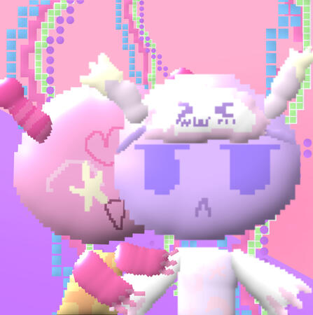 Abstracti Girly hugging Sleepy Girl